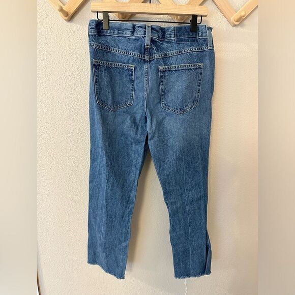 AMO Women's Harriet Mid Rise In apple pie cotton Jeans Sz 28 - Picture 8 of 8